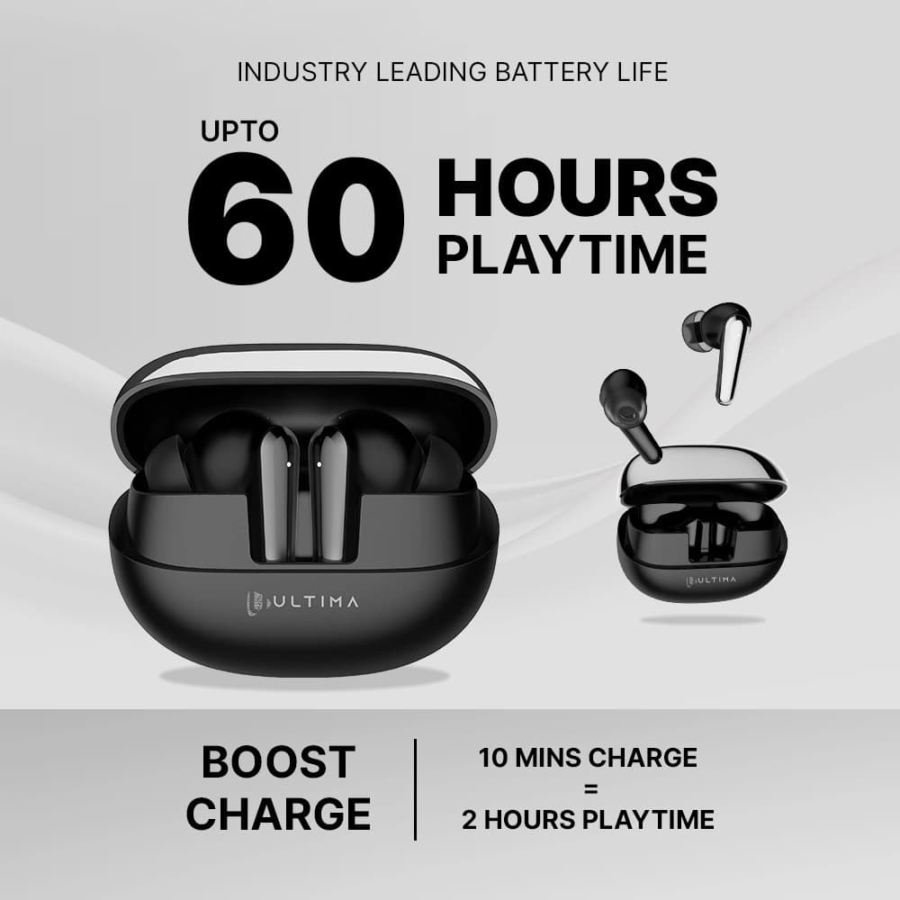 Ultima Prime 1.0 Wireless Bluetooth Earbuds view 2