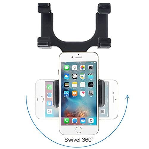 Universal Auto Car Rearview Mirror Mount Mobile Stand Holder view 3