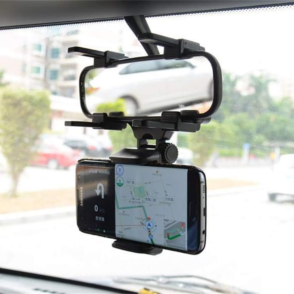 Universal Auto Car Rearview Mirror Mount Mobile Stand Holder view 1