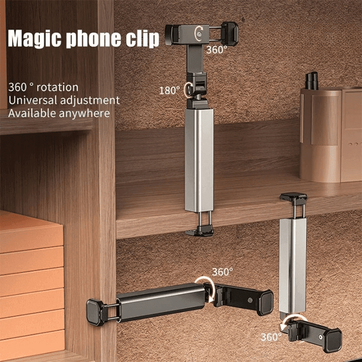 Universal Handsfree Mini Phone Stand Foldable Phone Holder view 4
