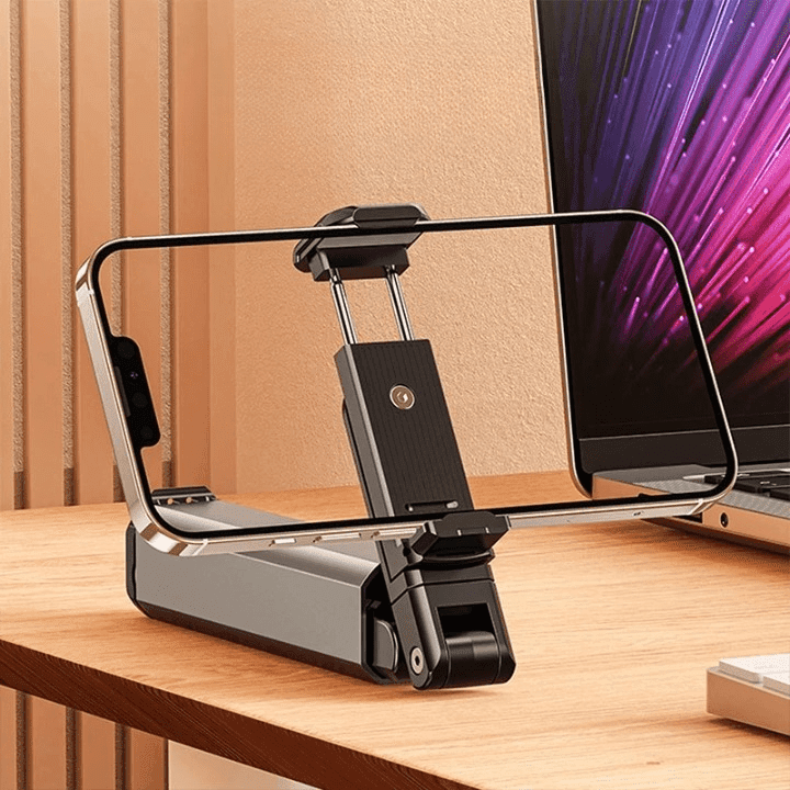 Universal Handsfree Mini Phone Stand Foldable Phone Holder view 3