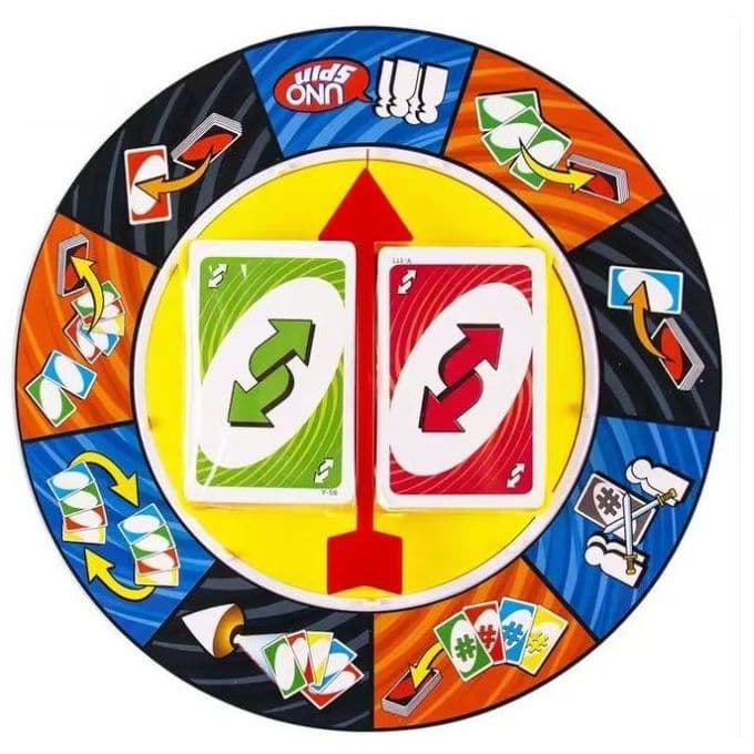 UNO Spin Card Game – The Next Revolution Of The Classic Family Card Game view 2