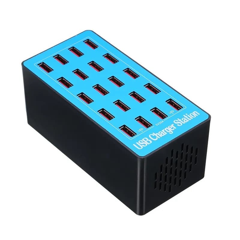 USB Smart Charger Hub Station With 20 Ports view 1