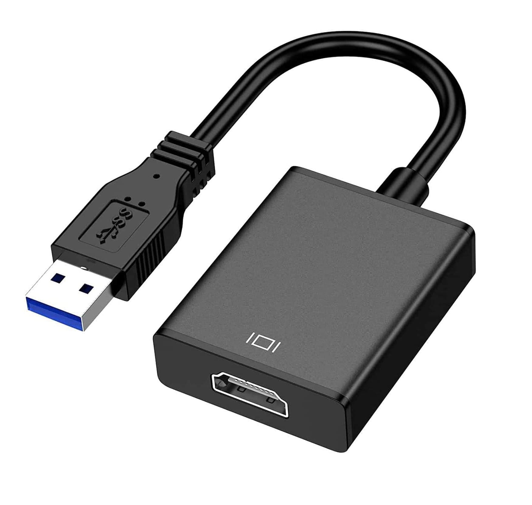 USB To HDMI Adapter USB To HDMI 1080P Full HD Video Audio Multi Monitor Converter Adaptor view 1