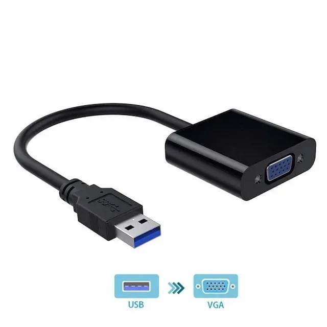 USB To VGA Converter External Video Adapter view 2
