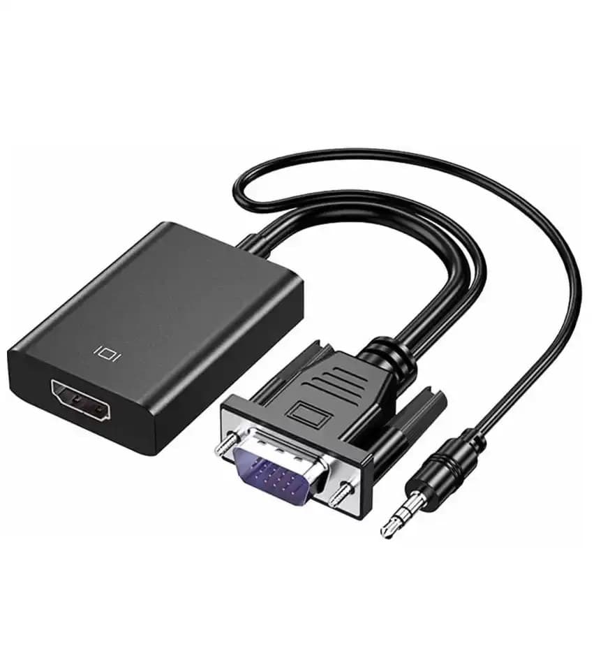 VGA To HDMI Converter Adapter With Audio view 1
