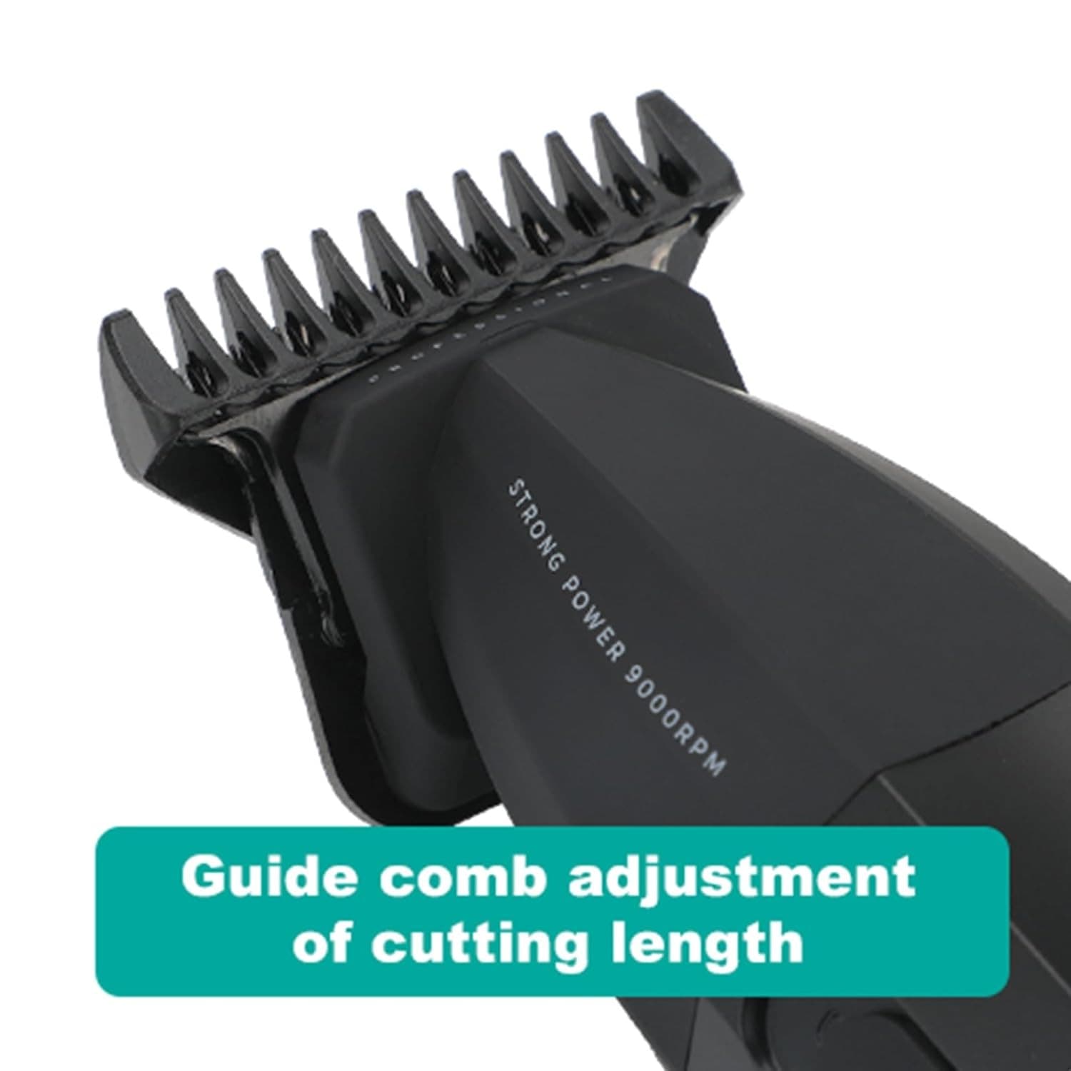 VGR 906 Fresh Fade Professional Hair Trimmer 9000rpm Zero Gapped DLC T-Blade Cordless USB Rechargeable view 4