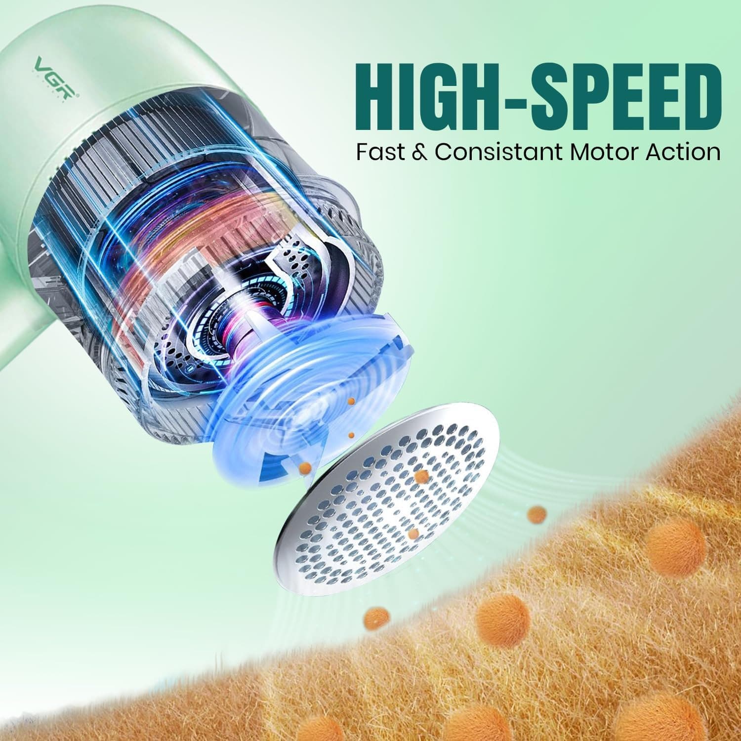 VGR V-813 Professional Rechargeable Lint Remover view 3