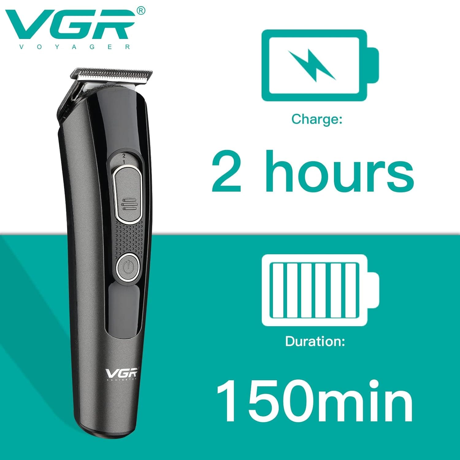 VGR V175 5 In 1 Professional Cordless Grooming Kit Trimmer view 2