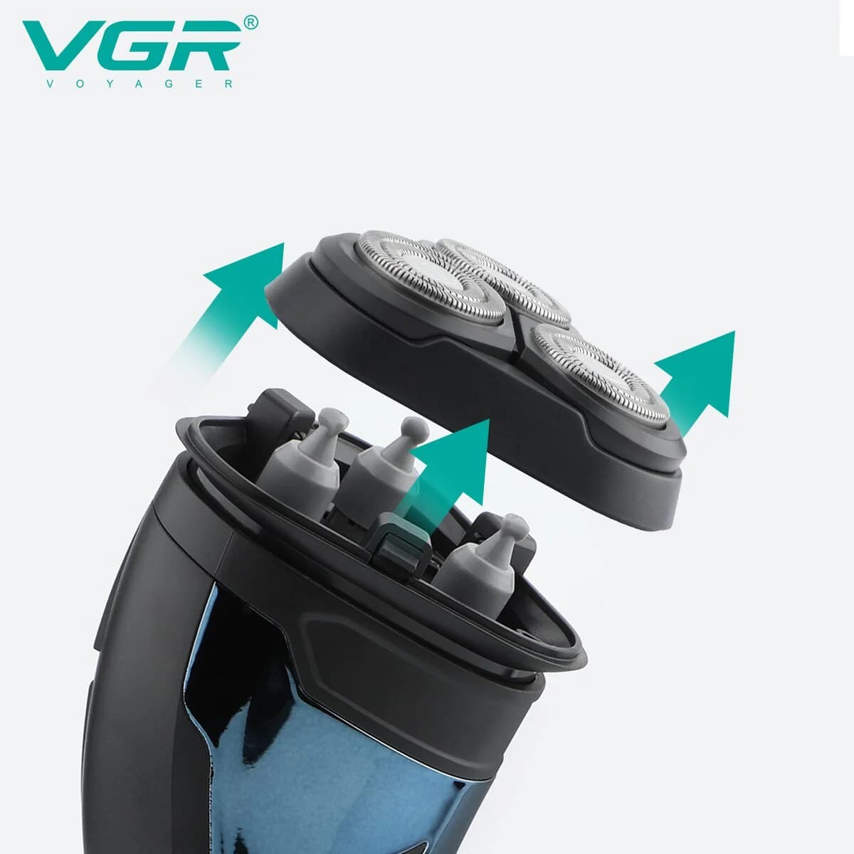 VGR V322 Electric Shaver And Beard Trimmer view 3
