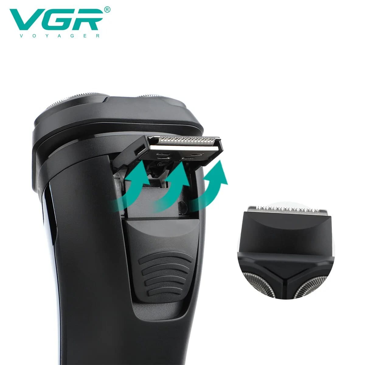 VGR V322 Electric Shaver And Beard Trimmer view 4