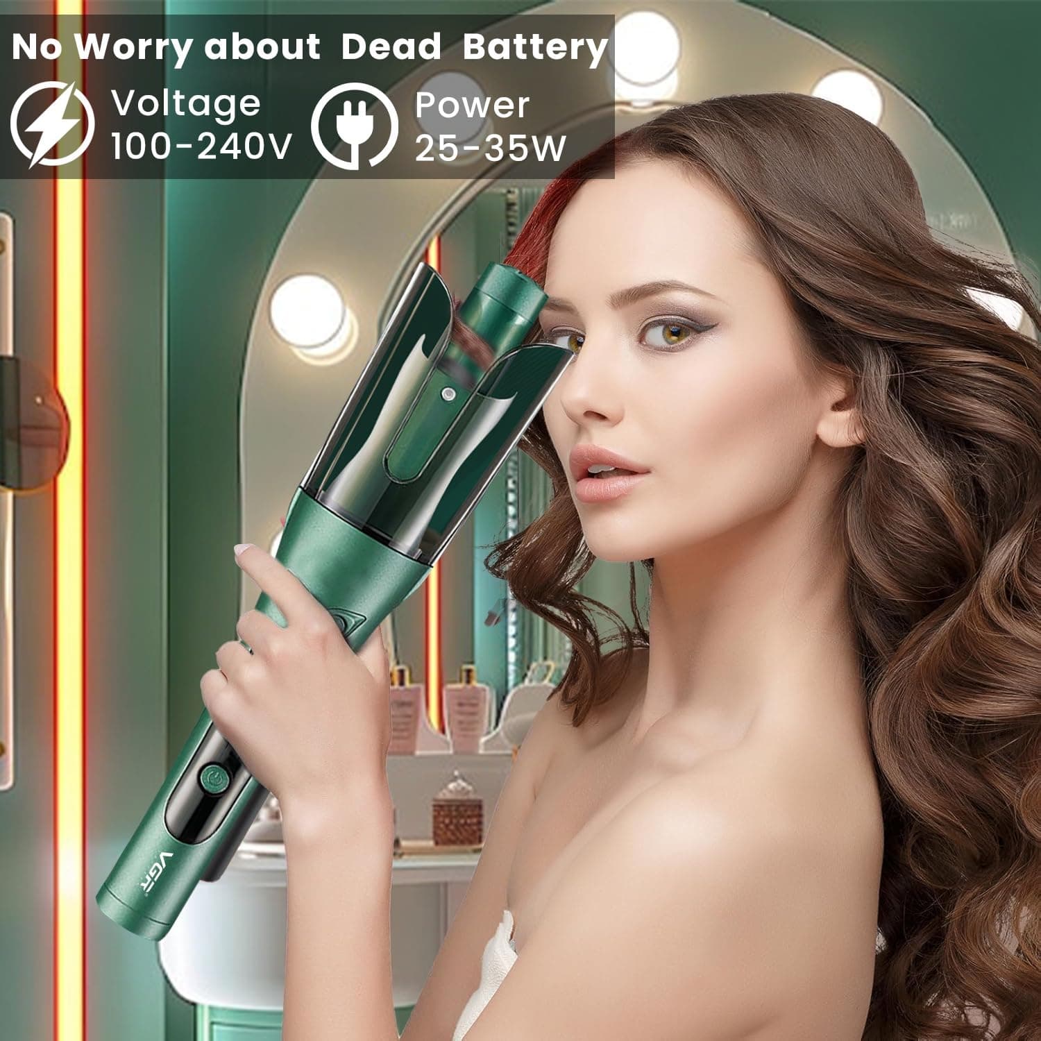 VGR V583 Professional Electric Automatic Hair Curler view 2