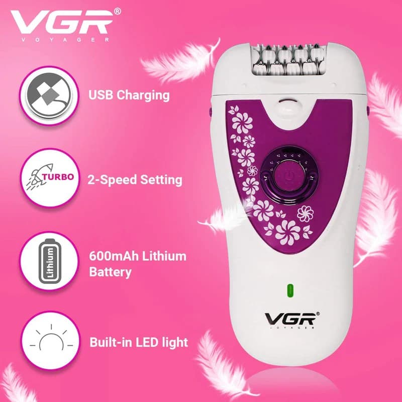 VGR V722 Epilator For Women view 3