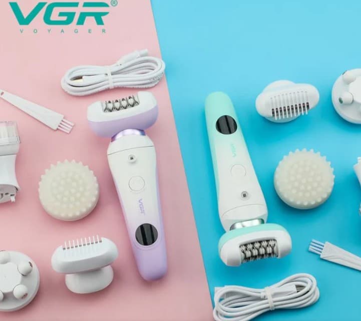 VGR V750 Professional 5-in-1 Lady Epilator view 2
