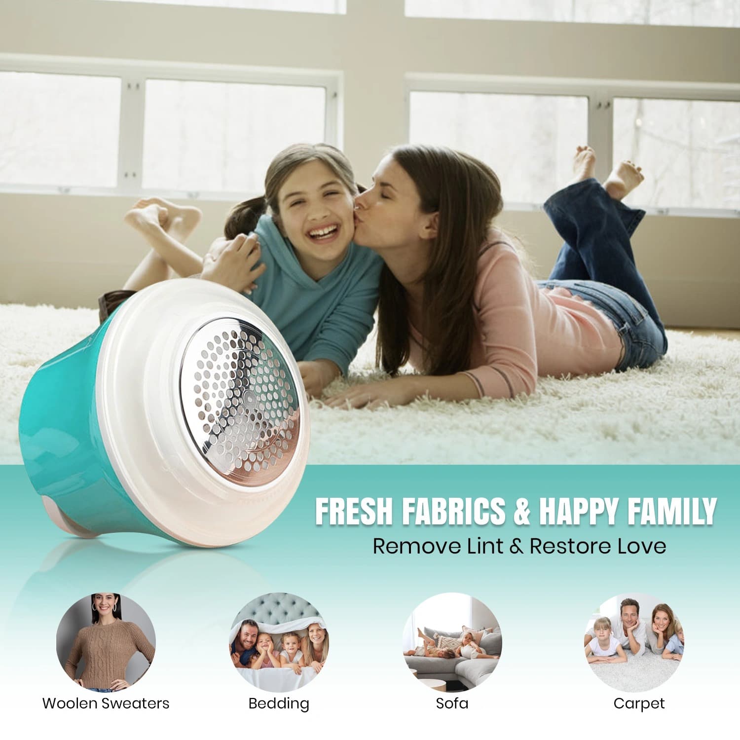 VGR V810 Portable Professional Rechargeable Lint Remover Fabric Shaver view 2