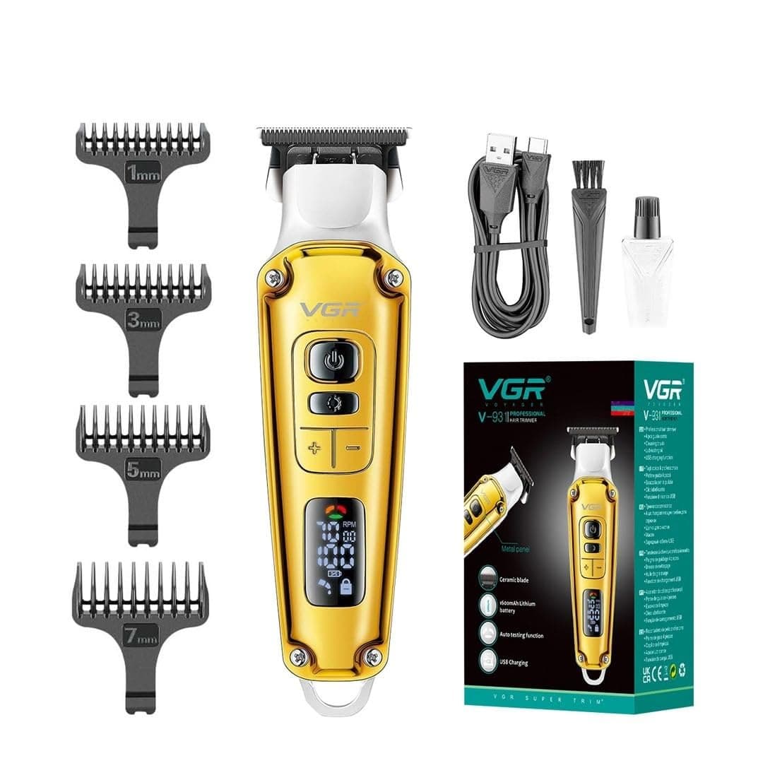 VGR V931 Professional Hair Trimmer With Digital Display view 1