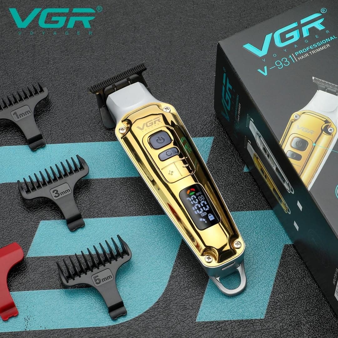 VGR V931 Professional Hair Trimmer With Digital Display view 2
