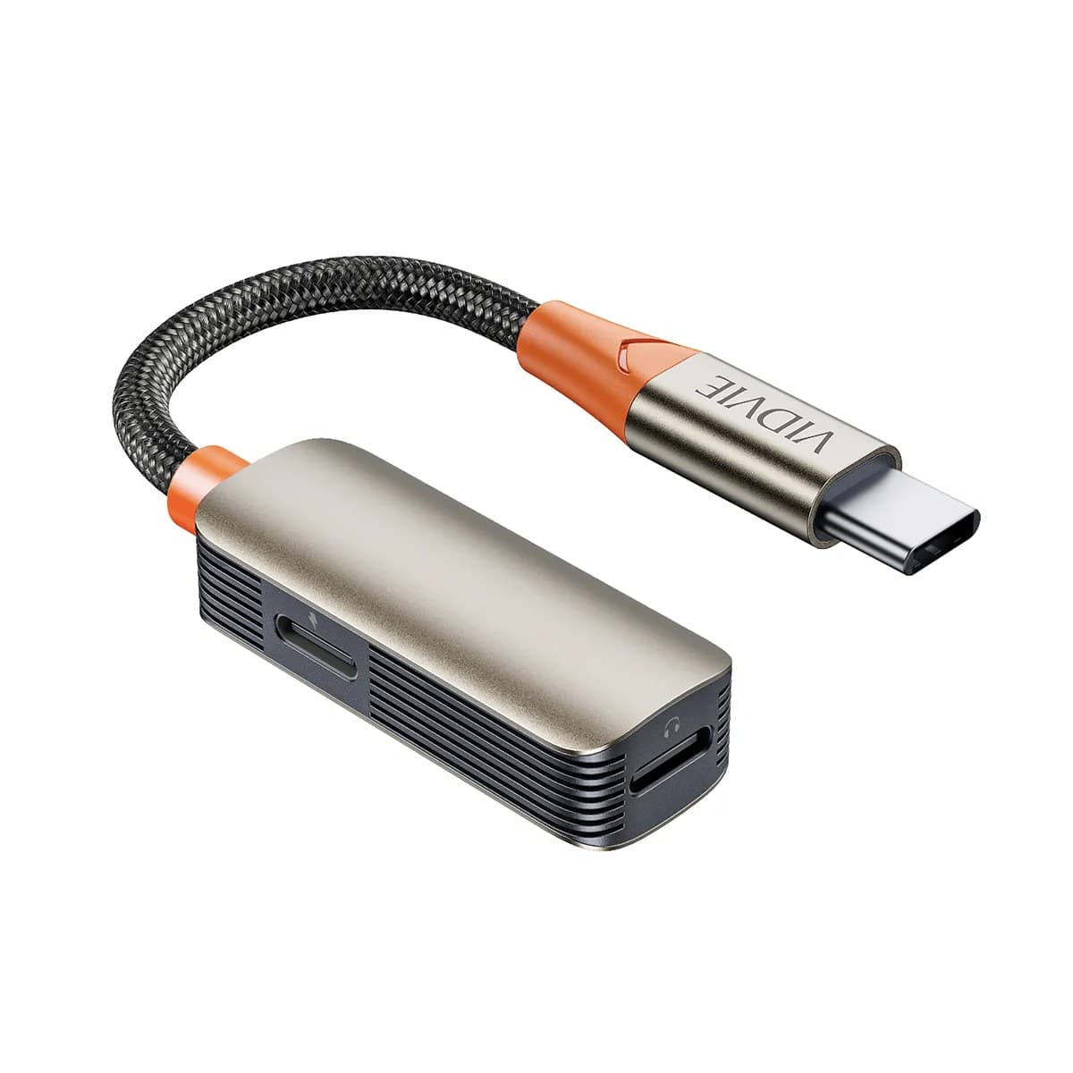 Vidvie AL1121 2 In 1 Type C To Type C + Type C Audio Adapter view 1