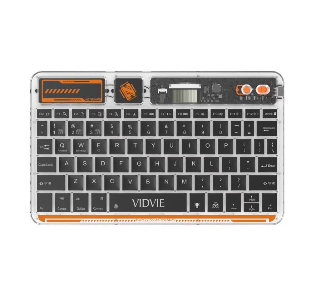 Vidvie KB05 Transparent Smart Wireless Keyboard view 3