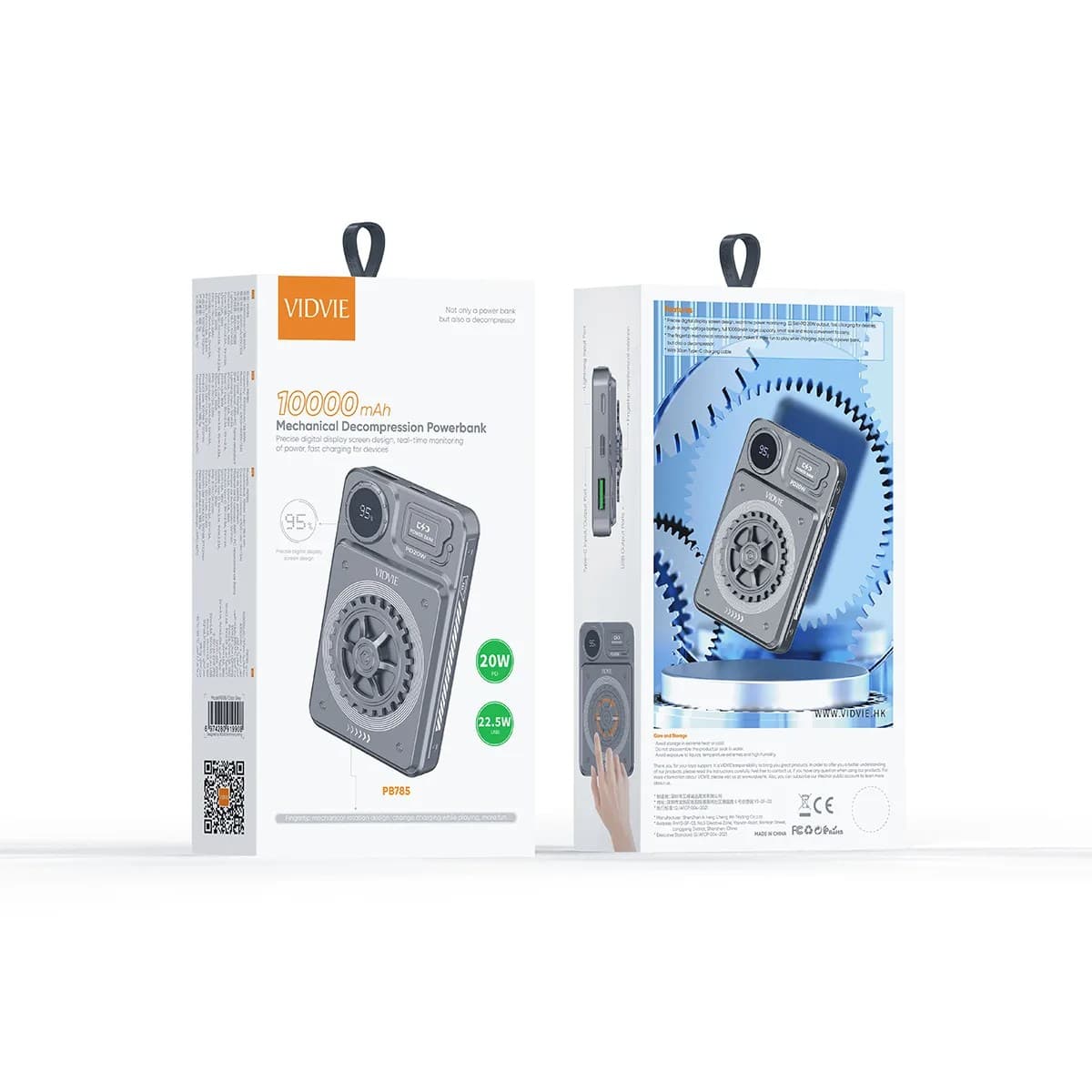 Vidvie PB785 10000mAh Mechanical Decompression Power Bank view 4