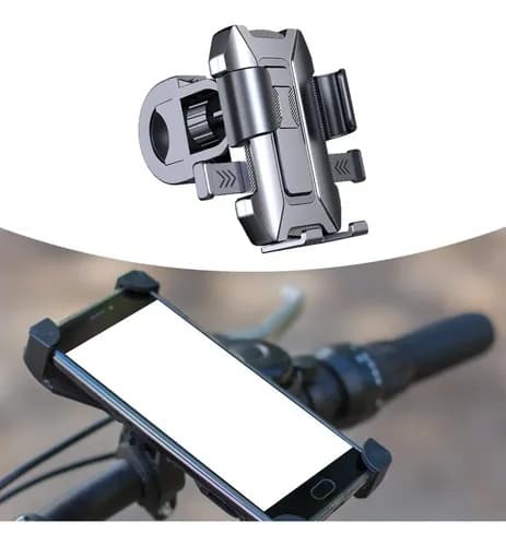 W50 360° Shockproof Motorcycle & Bike Phone Holder view 3