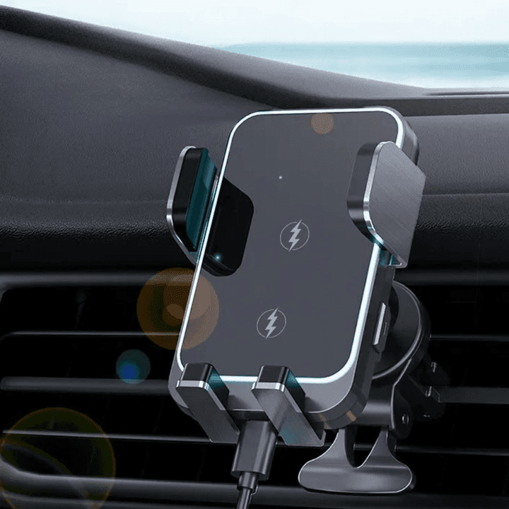 W8 Pro Magnetic Car Mount Wireless Charger view 1