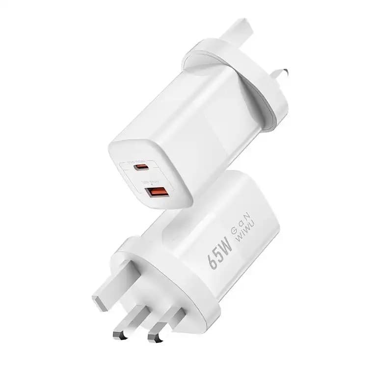 WiWU U012 65W USB Type C Super GaN Wall Fast Charger view 2