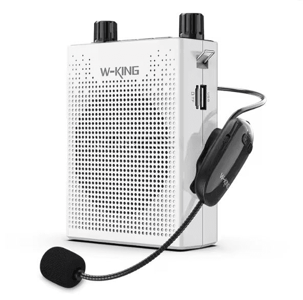 Wking KS06 8W Rechargeable Wireless Voice Amplifier Teachers Microphone view 1