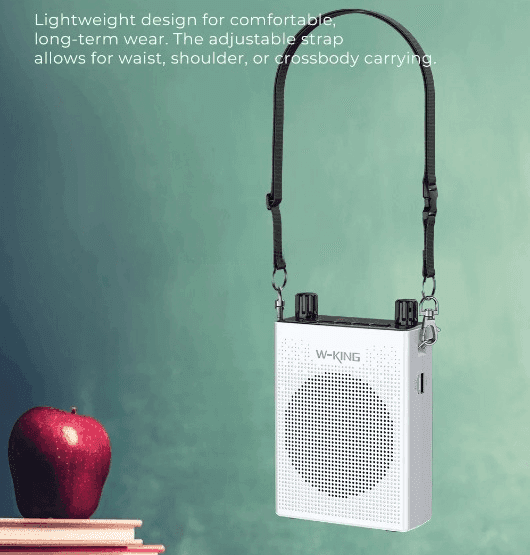 Wking KS06 8W Rechargeable Wireless Voice Amplifier Teachers Microphone view 2