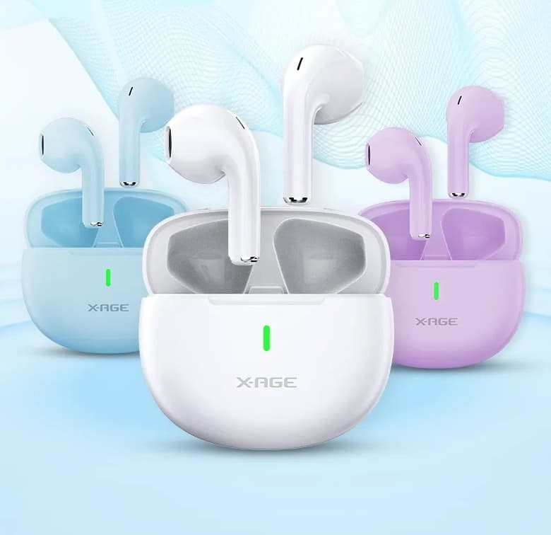 X-Age ConvE XEB01 Buds 13 Wireless Earbuds 13mm Driver Combined 40hrs Playtime view 4