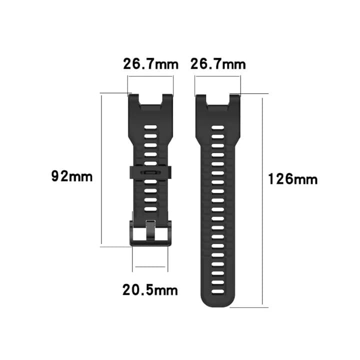 Xiaomi Amazfit T Rex Pro Watch Band Silicone Soft Wrist Strap view 2