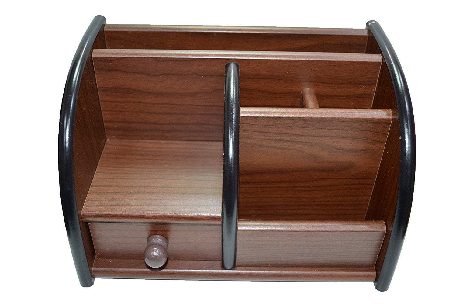 XL 5018 Wooden Pen Holder With Drawer - view 3