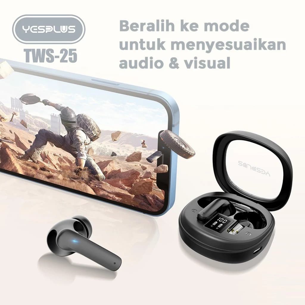 YESPLUS TWS-25 ANC + ENC True Wireless Earbuds view 2