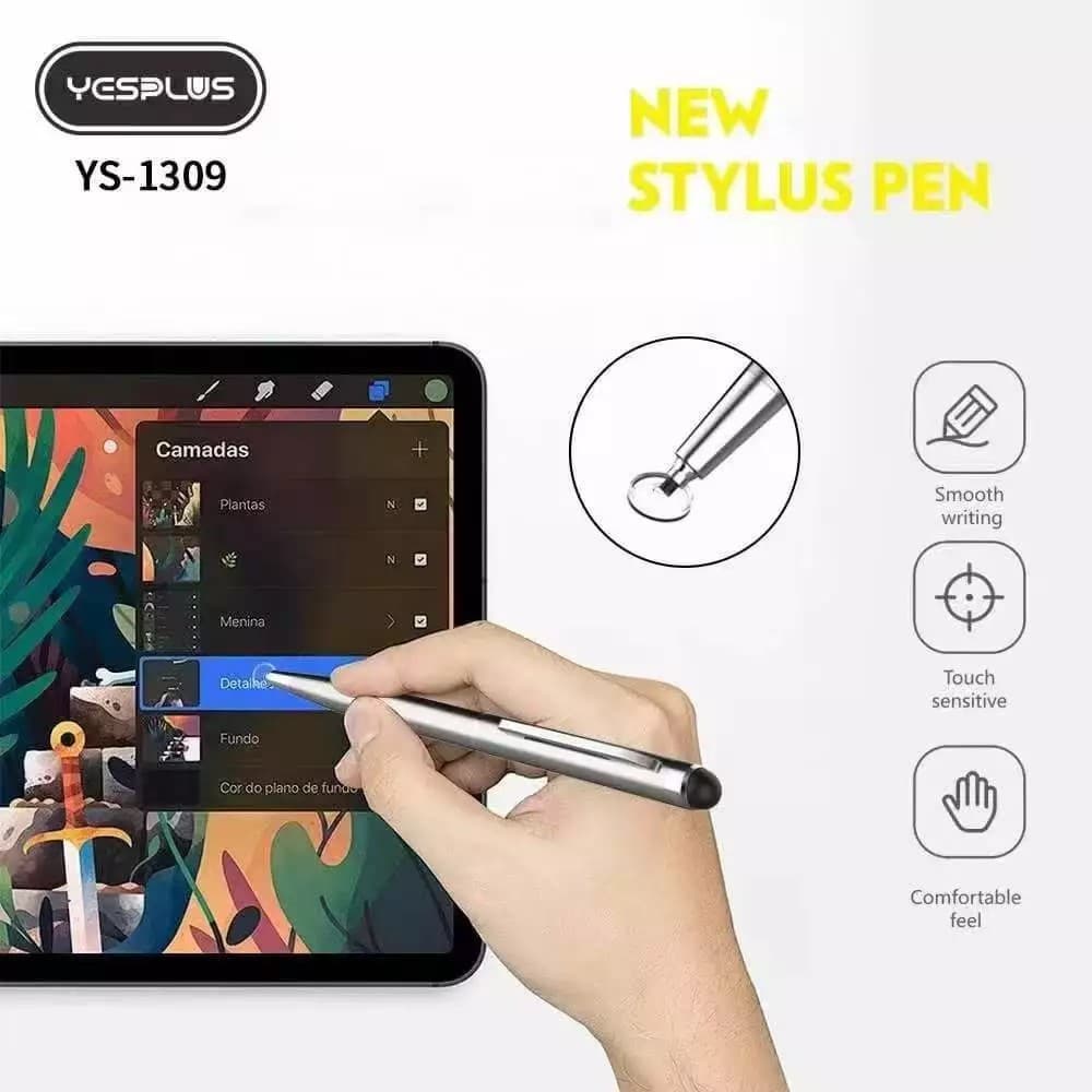 Yesplus YS 1309 Capacitive Universal Touch Screen High Precision Stylus Pen Double Headed view 2
