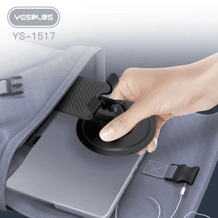 Yesplus YS 1517 Foldable Holder Stand – Universal 360° Rotation Desktop Tablet & Phone Stand view 4