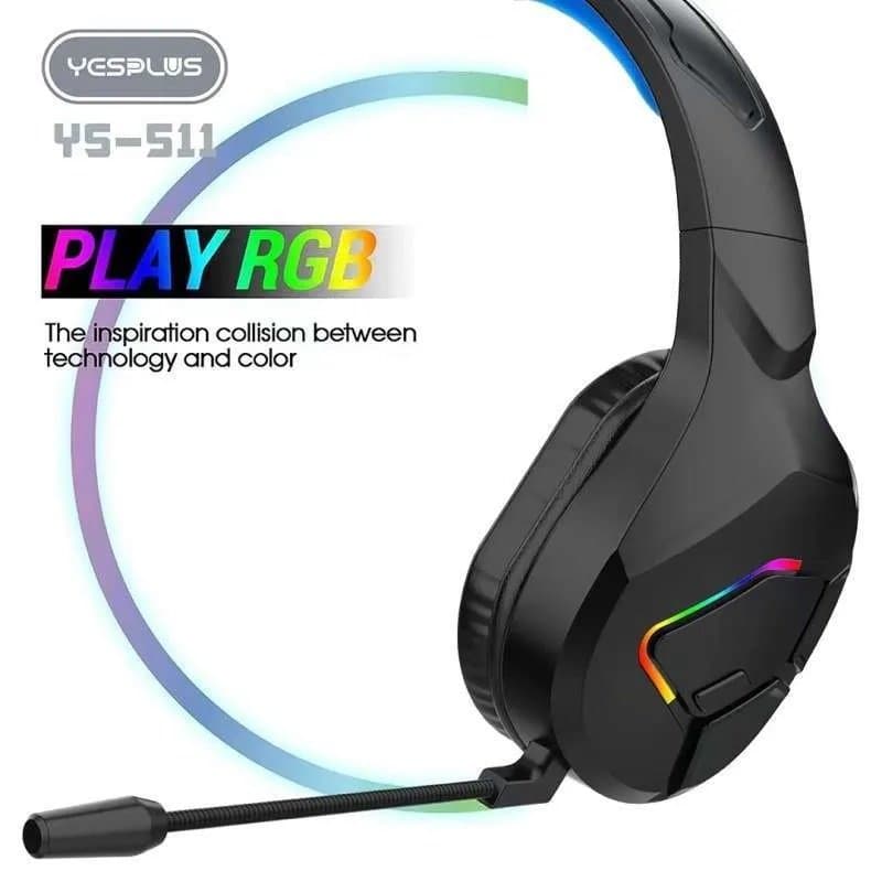 YESPLUS YS 511 Headset Handsfree Gaming Wired Earphone Mic High Sound view 3
