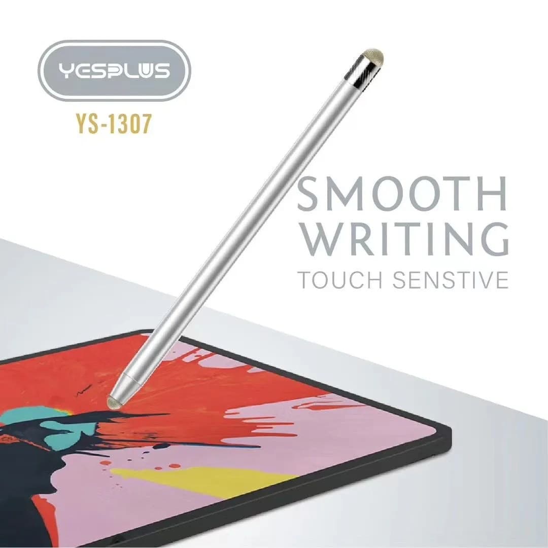 YESPLUS YS1307 Capcitive Stylus Pen Drawing Pen Cloth Head Compatible For Android iOS Tablet view 3