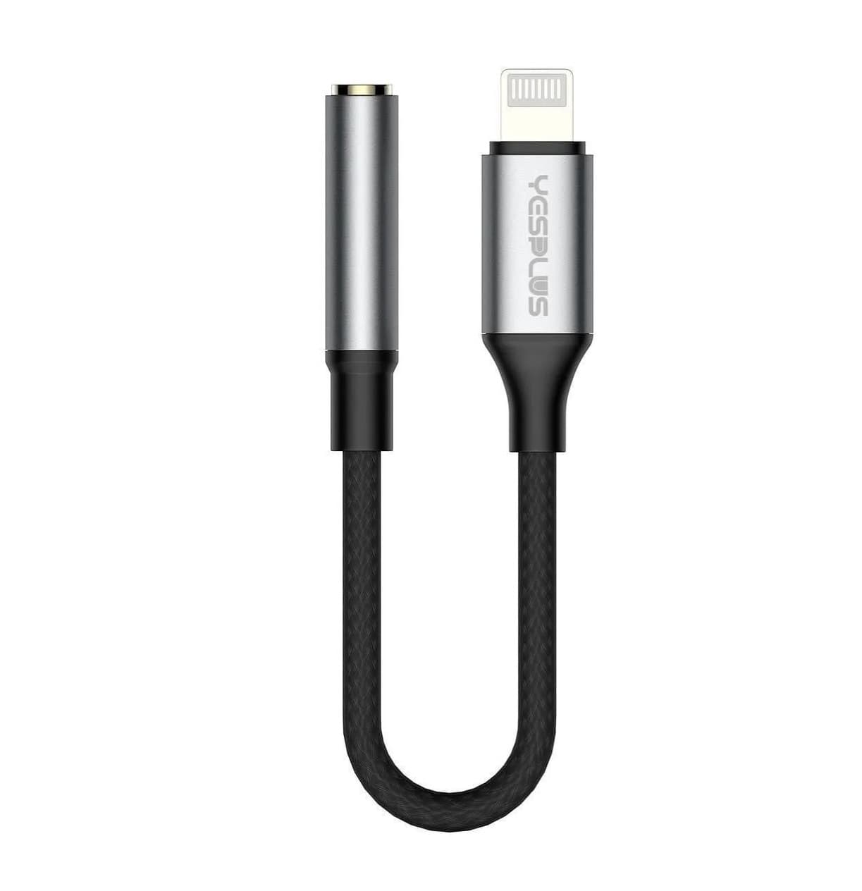 Yesplus YS1409 iPhone To 3.5mm Audio Converter Cable view 1