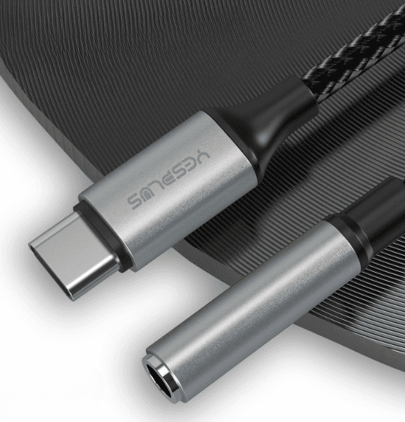 Yesplus YS1409 Type C To 3.5mm Converter Cable view 1