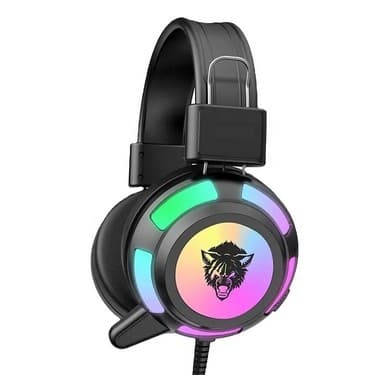 YORO V8 RGB RAMING COOL LED Light Stereo Surround Gaming Headphone view 1