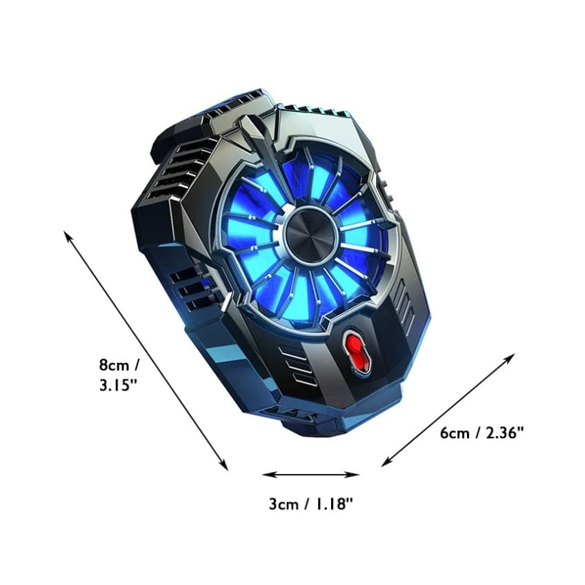 YS S1 Semiconductor Heat Sink Mobile Cooler Back Clip Low Noise view 4
