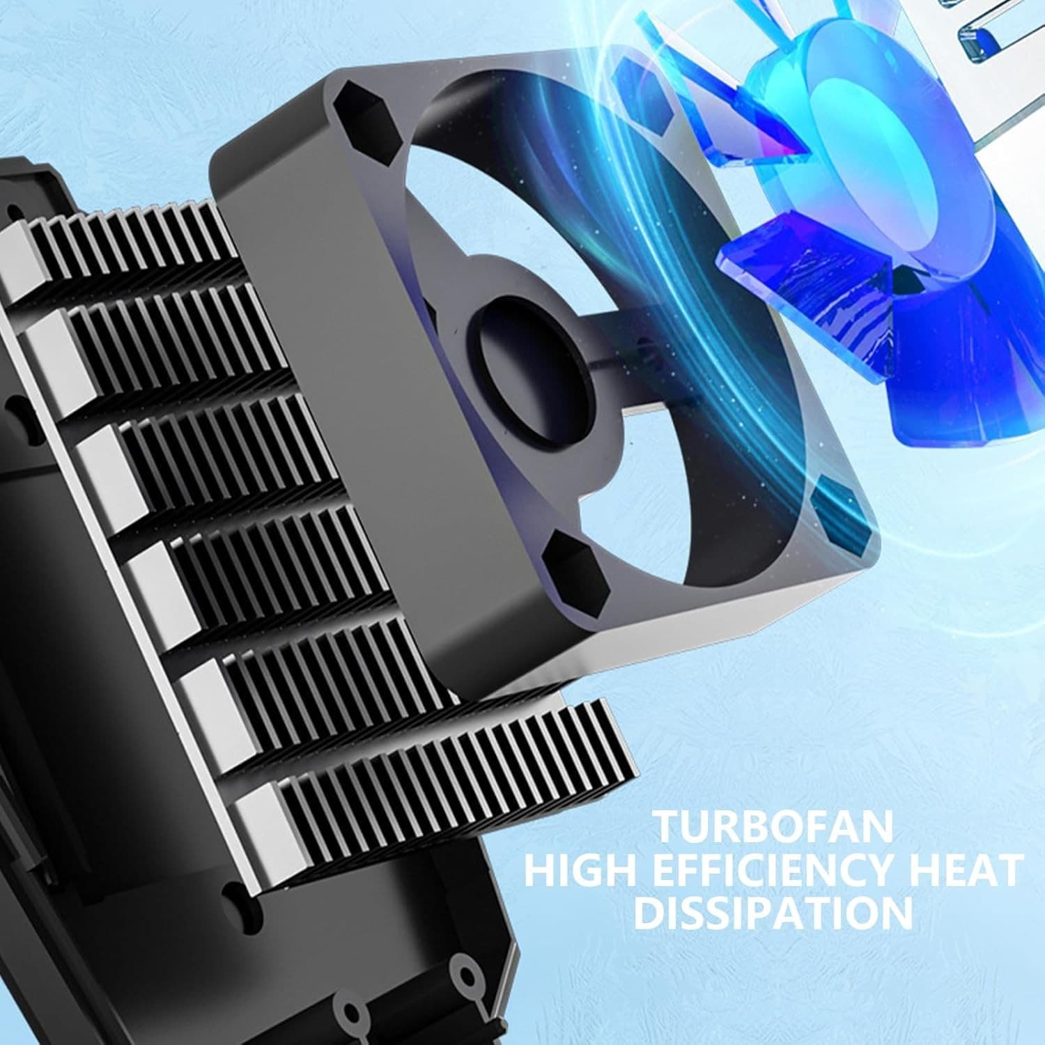 YS S1 Semiconductor Heat Sink Mobile Cooler Back Clip Low Noise view 2