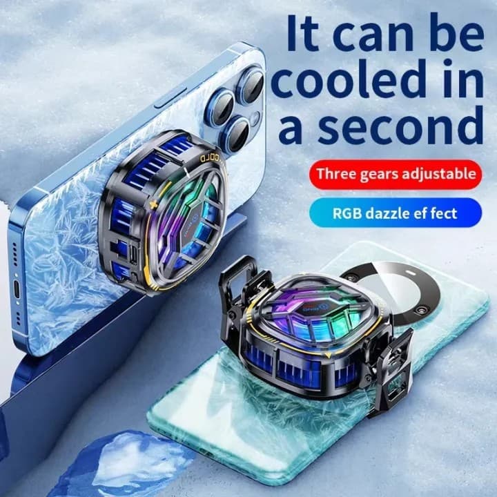 YS52 Semiconductor Magnetic Back Clip Mobile Cooler view 4