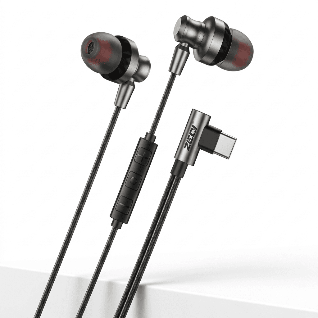 ZEQI ZE Y632 Type C Wired Gaming Earphone view 1