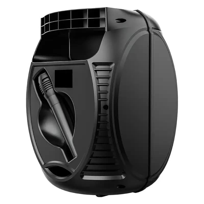 ZQS 8137 8 Inch Portable Bluetooth Speaker FM Radio TF Card USB AUX Player With Mic view 2