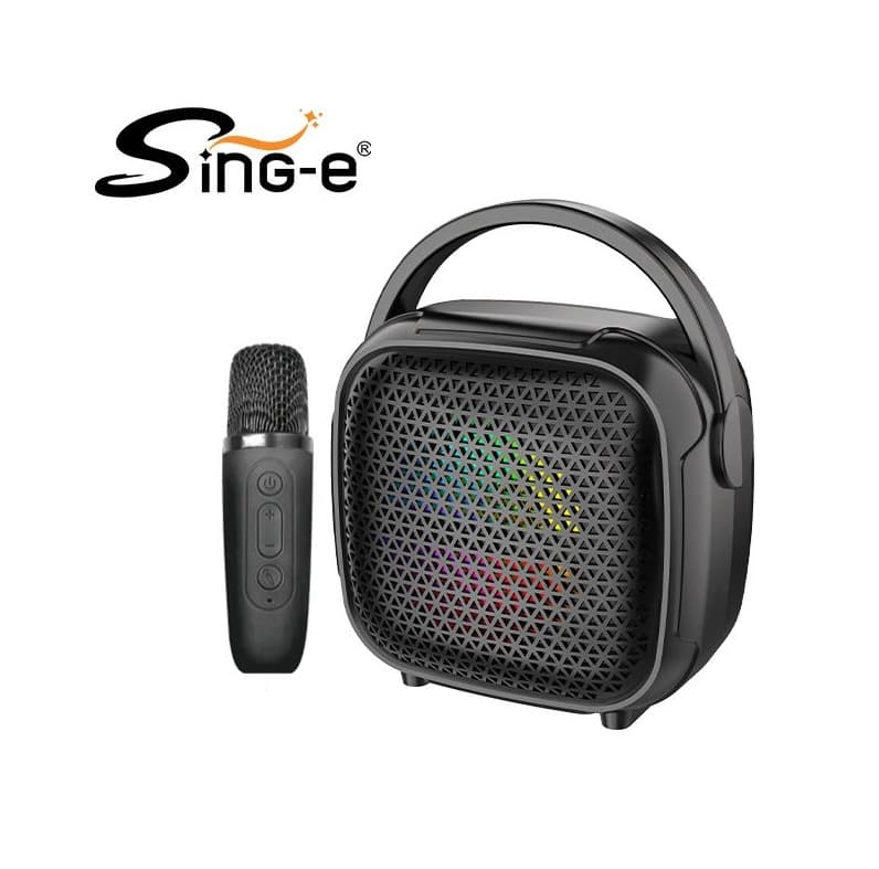 ZQS-W3101 Portable Bluetooth Speaker With RGB LED Lighting And Microphone view 1