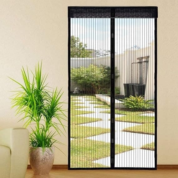 Magnetic Mesh Door Curtain 100x210 cm – Summer Anti‑Insect Mosquito Net | Stylish Home Door Screen — image 2