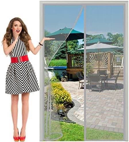 Magnetic Mesh Door Curtain 100x210 cm – Summer Anti‑Insect Mosquito Net | Stylish Home Door Screen — image 7