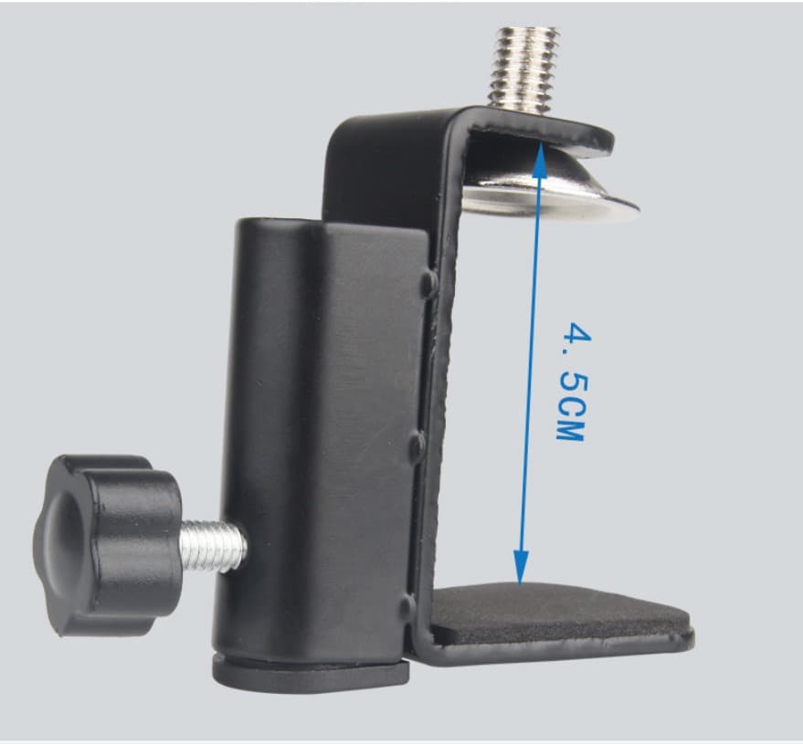 360 Degree Rotation Metal Long Arm Phone Tablet Holder Stand — image 4