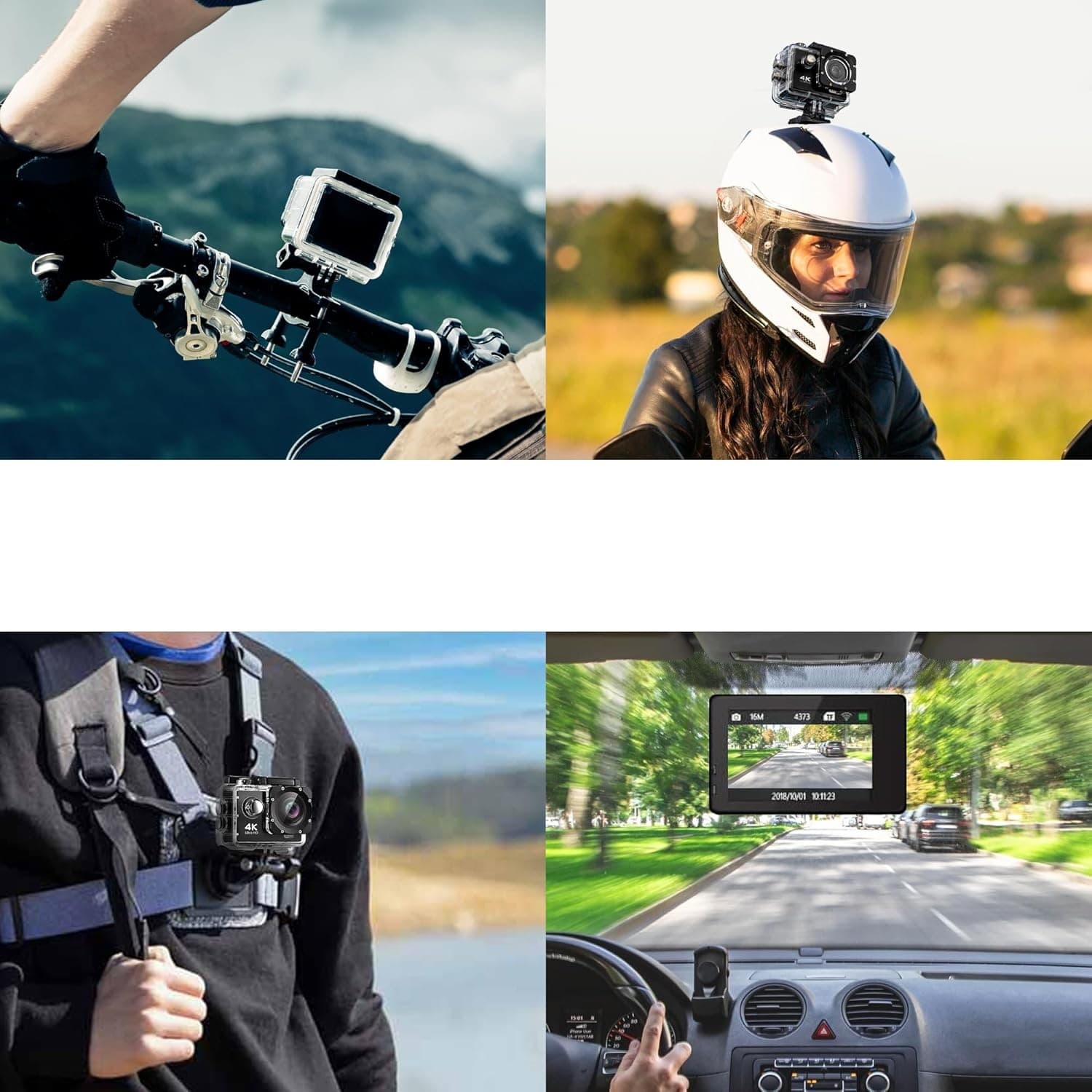 4K Waterproof Sports Action Camera — image 2